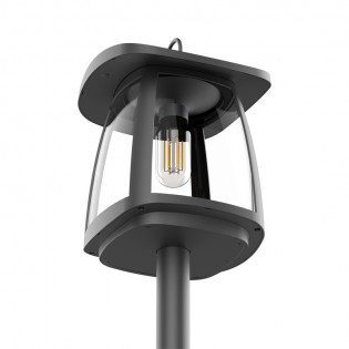 Sobremuro de exterior solar LED Zeffa (3W)