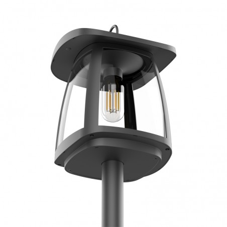 Sobremuro de exterior solar LED Zeffa (3W)