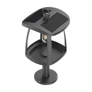 Sobremuro de exterior solar LED Zeffa (3W)