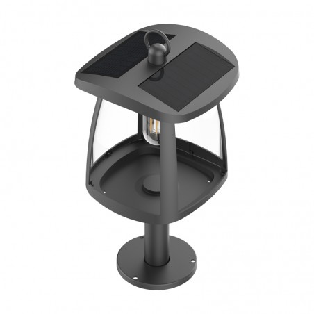 Sobremuro de exterior solar LED Zeffa (3W)