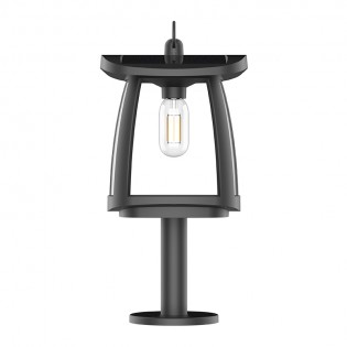 Sobremuro de exterior solar LED Zeffa (3W)