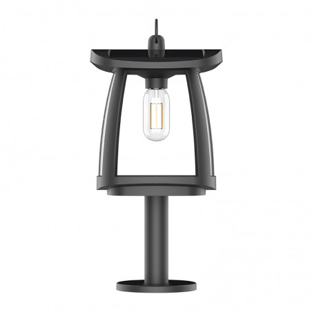 Sobremuro de exterior solar LED Zeffa (3W)