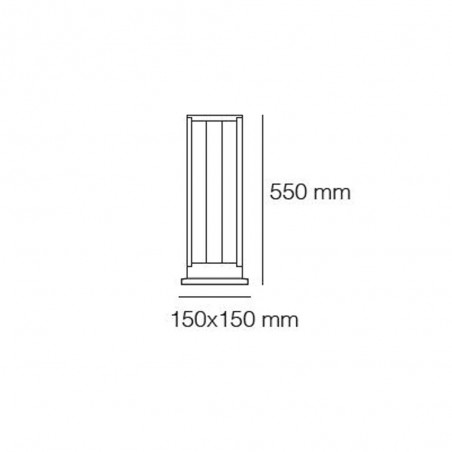 Baliza de exterior LED Maribo (10W)