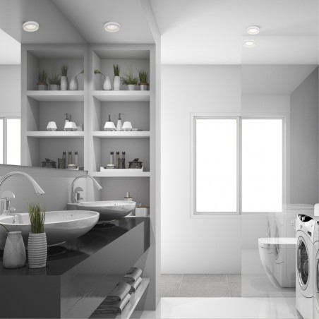 Empotrable de techo LED para baños Dalai (6W)