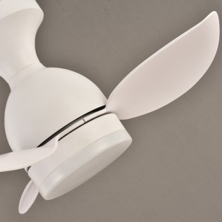 Ventilador de techo LED Fonfu Blanco CCT Dim (20W)