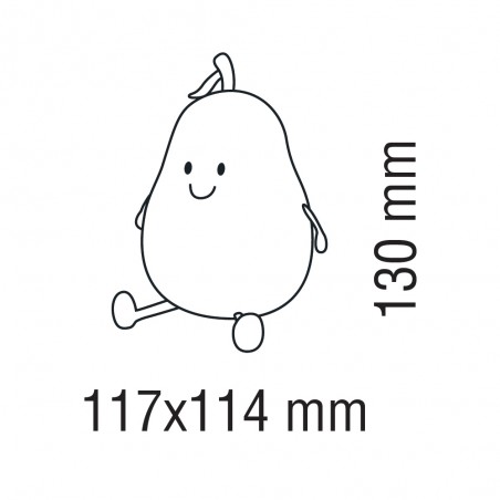 Lámpara portátil infantil LED Hansel RGB (1W)