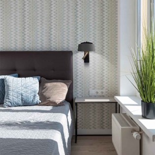 Aplique de pared con lector...