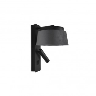 Aplique de pared con lector...