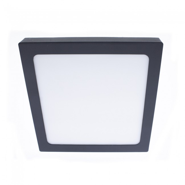 plafon de techo exterior led gelys cuadrado 30w