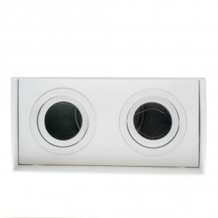 Foco de superficie Clark (2 luces)