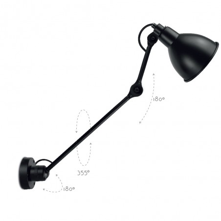 Aplique de pared orientable Cenilo L
