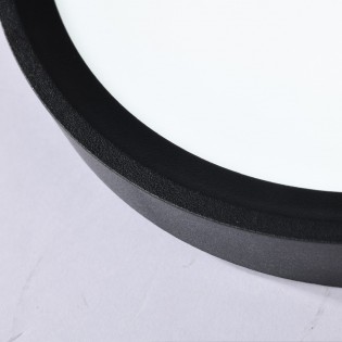 Plafón de techo LED Gein Negro CCT 3-Step Dim (18W)