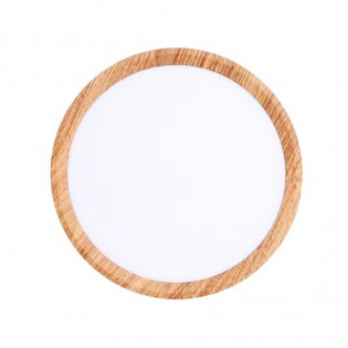 Plafón de techo LED Gein Madera CCT 3-Step Dim (18W)