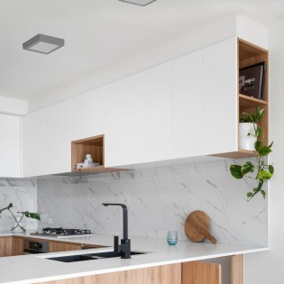 Plafón de techo LED Know Cuadrado (12W)