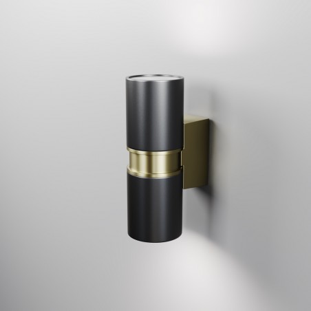 Aplique de pared de exterior Bowery (2 luces)