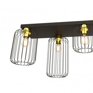 Plafón de techo Coberti Oro (4 luces)