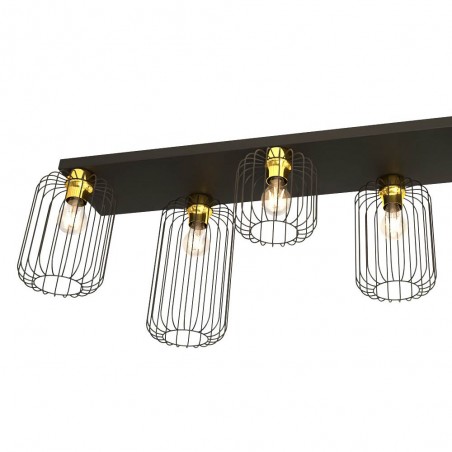 Plafón de techo Coberti Oro (6 luces)