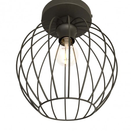 Plafón de techo Indo Negro