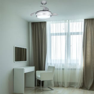 Ventilador LED aspas...