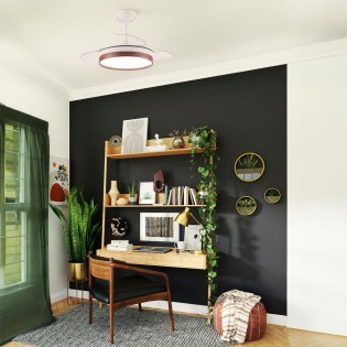 Ventilador LED aspas...