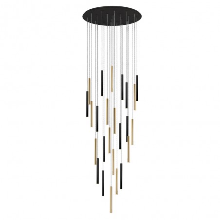 Lámpara colgante LED Varas Dim (25x5W)