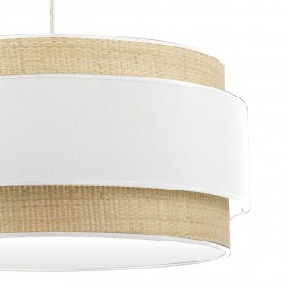 Lámpara de techo Kandy Blanco (3 luces)