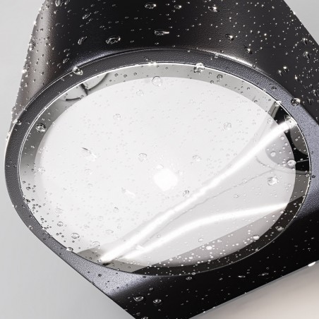 Aplique de pared de exterior LED Blow (2x5W)