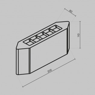 Aplique de pared de exterior LED Pull (5W)