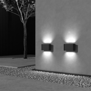 Aplique de pared de exterior LED Pull (8W)
