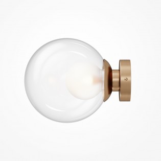 Aplique de pared Basic Form Transparente