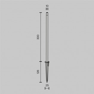 Baliza de exterior LED Spear 30 (1W)