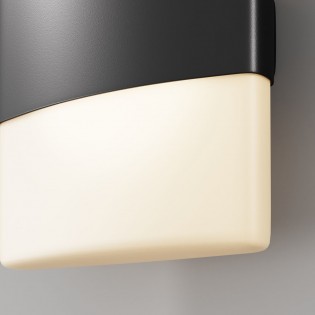 Aplique de pared de exterior LED Rom II (12W)