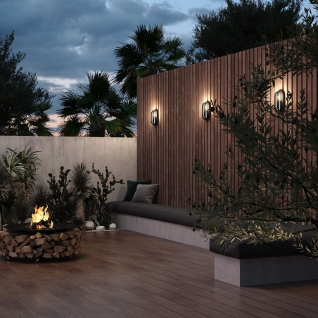 Aplique de pared de exterior Candle