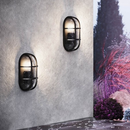 Aplique de pared de exterior Candle Rejilla