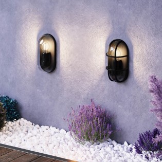 Aplique de pared de exterior Candle Rejilla