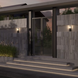 Aplique de pared de exterior Conf