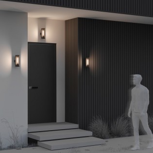 Aplique de pared de exterior Conf II