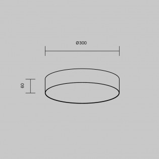 Plafón de techo LED Zon (36W)