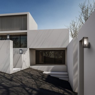 Aplique de pared de exterior Nevada