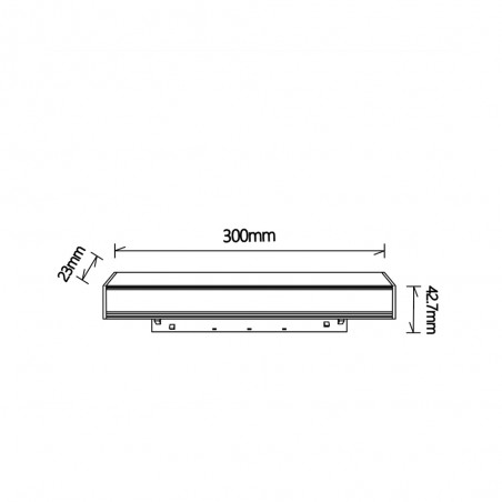 Foco LED magnético Magneto Recto 2700K (8W)
