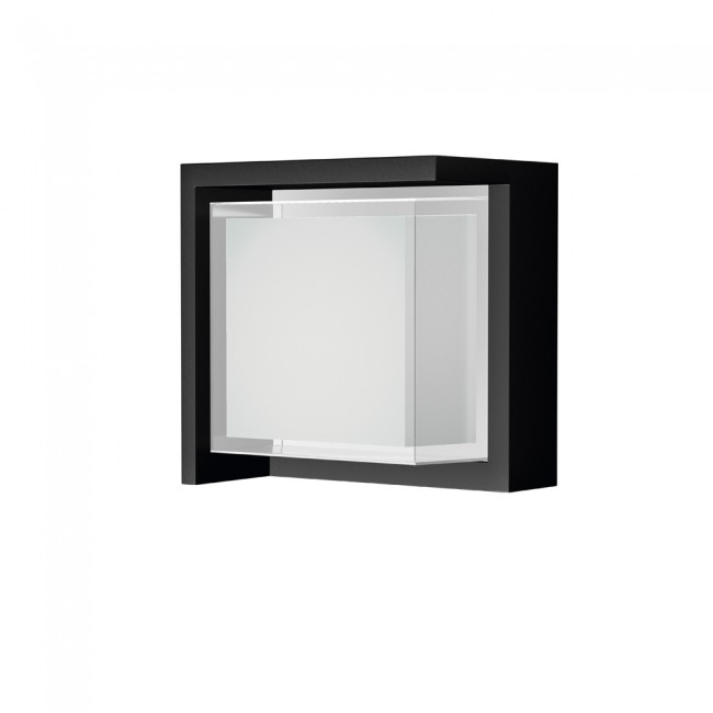 aplique de exterior led creek cuadrado cct 15w