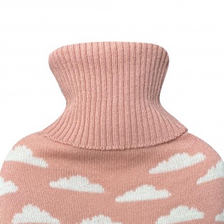 Bolsa de agua caliente con funda 1,7 Litros. Mimo Nubes