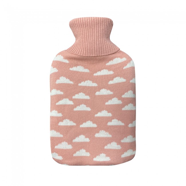 Bolsa de agua caliente con funda 1,7 Litros. Mimo Nubes