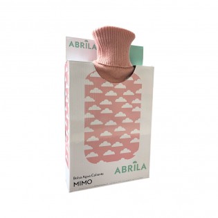 Bolsa de agua caliente con funda 1,7 Litros. Mimo Nubes