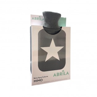 Bolsa de agua caliente con funda 1,7 Litros. Mimo Estrella