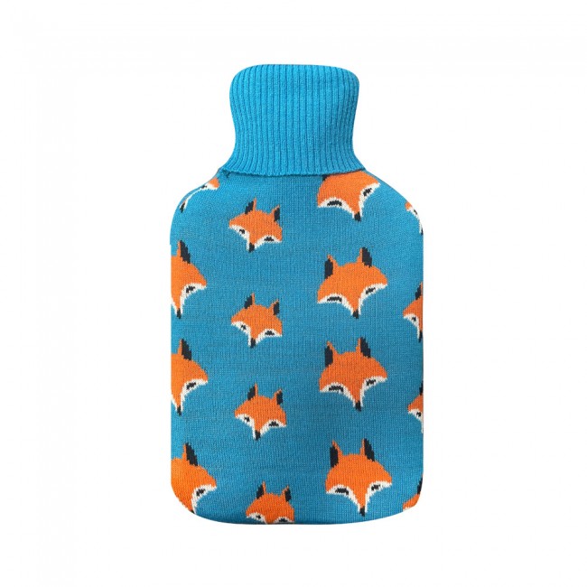 Bolsa de agua caliente con funda 1,7 Litros. Mimo Zorros