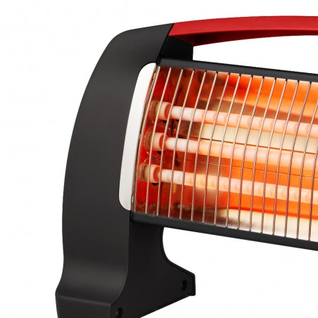 Estufa de cuarzo eléctrica 3 elementos Edipo (1200W)