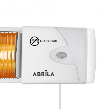 Estufa de cuarzo eléctrica 2 elementos Africa (1200W)