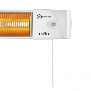 Estufa de cuarzo eléctrica 2 elementos Africa (1200W)