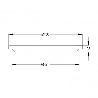 Plafón de techo LED Aureo RGB CCT (30W)